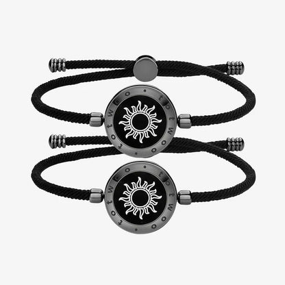 Sun&Moon Touch Bracelets with Matching Beads